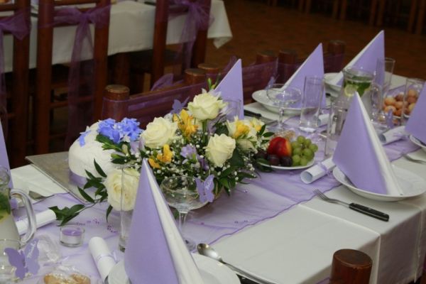 Svatební hostina v Agrocentru Ohrada